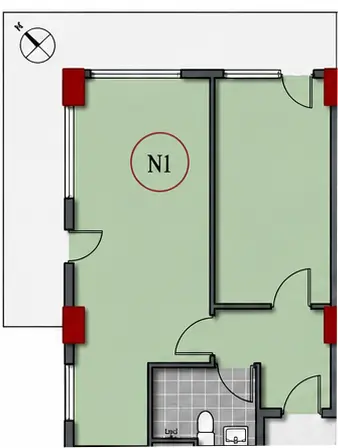 Apartment N401